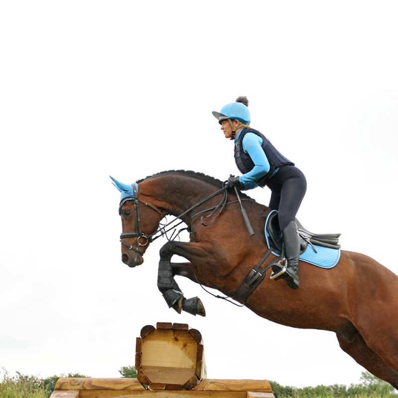 Hy Sport Active Riding Tights - Midnight Navy/Pencil Point Grey-1